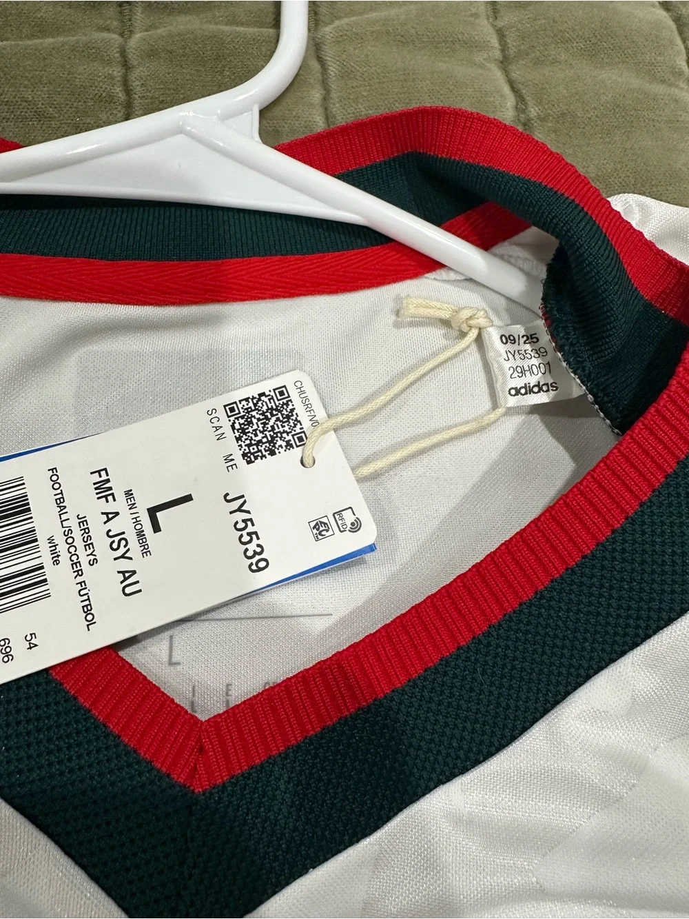 Mexico WC away jersey